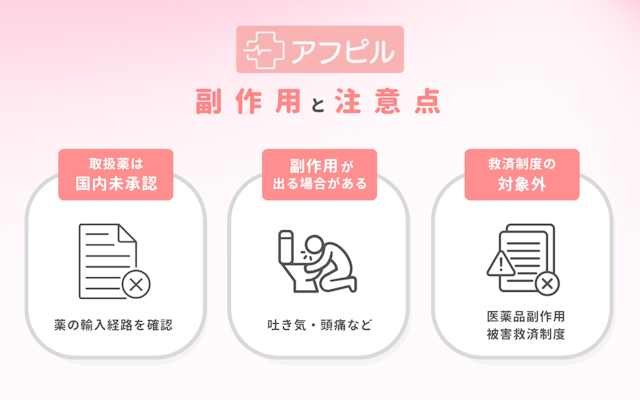 アフピル アフターピル 安全 副作用 注意点